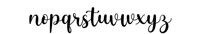 cute - Personal Use Font LOWERCASE