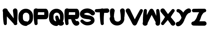 cute monster Font LOWERCASE