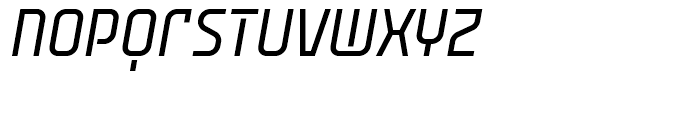 Cuantica Solid Italic Font LOWERCASE