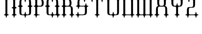 Cullion Plain Font UPPERCASE