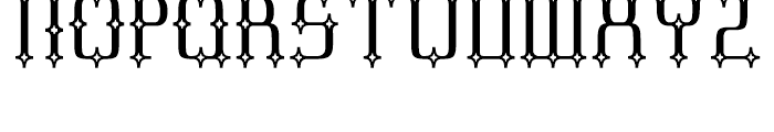 Cullion Regular Font UPPERCASE