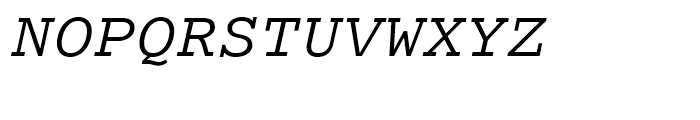Cumberland Italic Font UPPERCASE