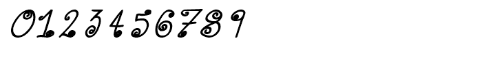 Curly Deb Bold Italic Font OTHER CHARS