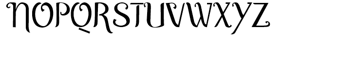 Curly Lady Regular Font UPPERCASE