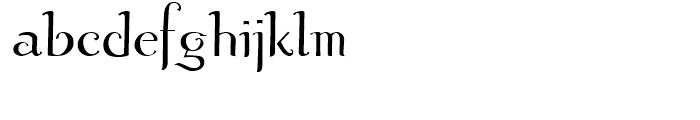 Curly Lady Regular Font LOWERCASE