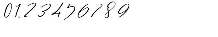 Cursive Signa Script Regular Italic Font OTHER CHARS