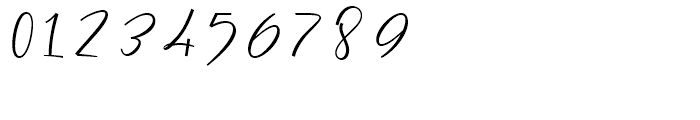 Cursive Signa Script Regular Oblique Font OTHER CHARS