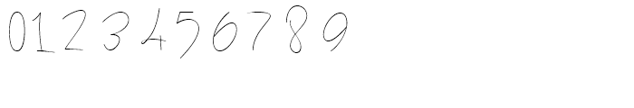Cursive Signa Script Thin Font OTHER CHARS