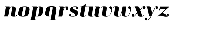 Curve ExtraBold Italic Font LOWERCASE