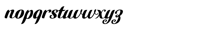 Cutiful Regular Font LOWERCASE