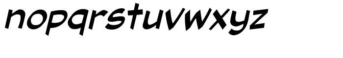 Cutthroat Lower Italic Intl Font LOWERCASE