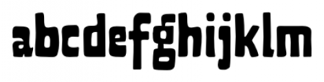 Cubynets 4F Regular Font LOWERCASE