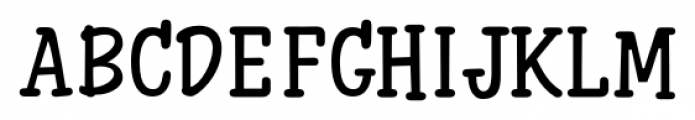Cucho Regular Font UPPERCASE