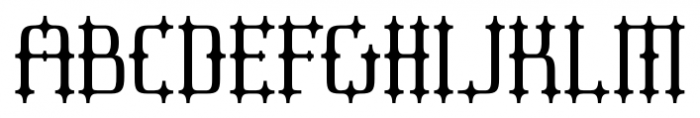 Cullion Plain Font UPPERCASE