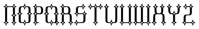 Cullion Regular Font UPPERCASE