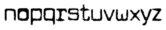 Cuomotype Regular Font LOWERCASE