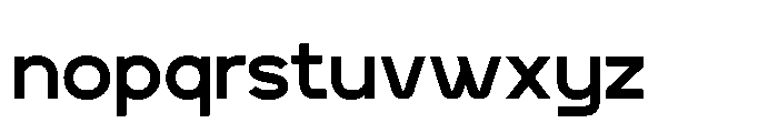 Cuaniex Font LOWERCASE