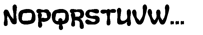 Cuaniges Font UPPERCASE