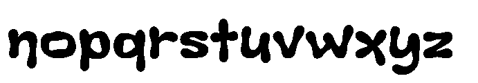 Cuaniges Font LOWERCASE