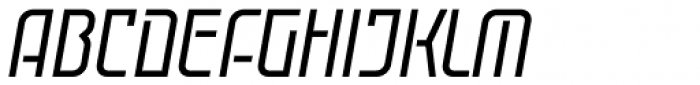 Cuantica Solid Italic Font UPPERCASE