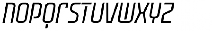 Cuantica Solid Italic Font UPPERCASE