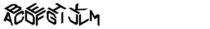 Cub Font UPPERCASE