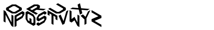 Cub Font UPPERCASE
