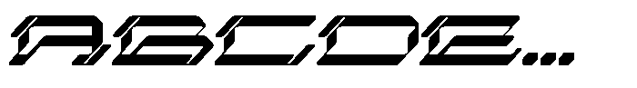 Cuba Technology Regular Font UPPERCASE