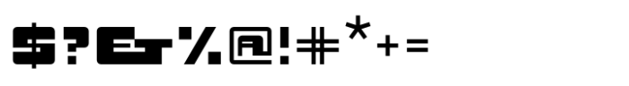 Cubelastic Normal Font OTHER CHARS