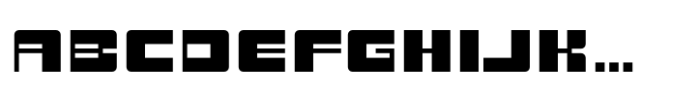 Cubelastic Normal Font UPPERCASE