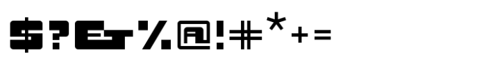 Cubelastic Variable Font OTHER CHARS