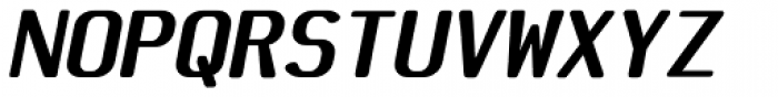Cubiculum Bold Italic Font UPPERCASE