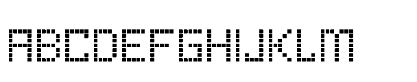 Cubisquare AOE Font UPPERCASE