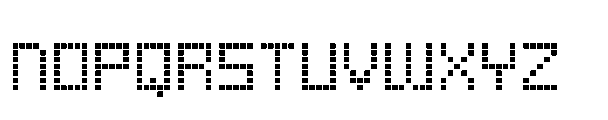 Cubisquare AOE Font UPPERCASE