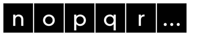 Cubition Medium Font LOWERCASE