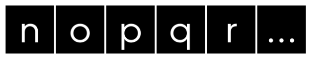 Cubition Regular Font LOWERCASE