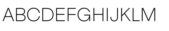 Cubron Grotesk Extra Light Font UPPERCASE