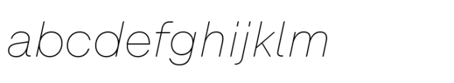 Cubron Grotesk Thin Italic FONT