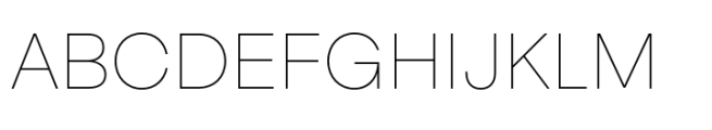 Cubron Grotesk Thin Font UPPERCASE