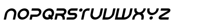 Cuda Oblique Font UPPERCASE