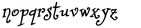 Cuento Serif Bold Italic Swash Font LOWERCASE