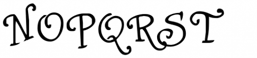 Cuento Serif Bold Swash Font UPPERCASE