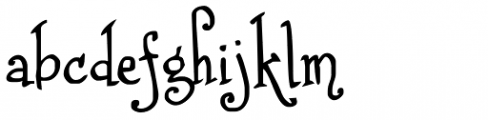 Cuento Serif Bold Swash Font LOWERCASE
