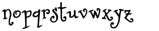 Cuento Serif Bold Swash Font LOWERCASE