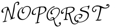 Cuento Serif Italic Swash Font UPPERCASE