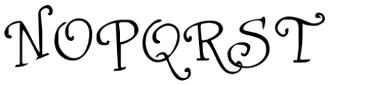 Cuento Serif Swash Font UPPERCASE