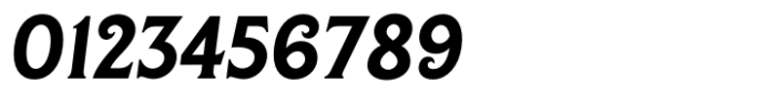 Culebra Medium Oblique Font OTHER CHARS