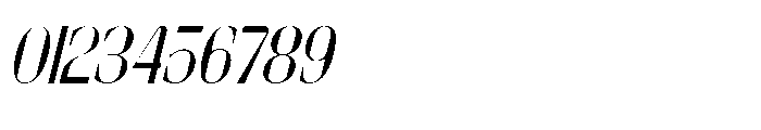 Cultural Festival Italic Font OTHER CHARS