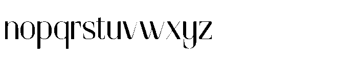Cultural Festival Regular Font LOWERCASE