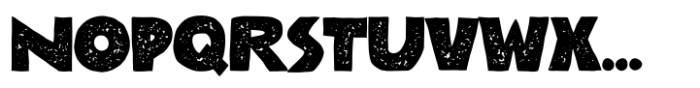 Cultures Carnival Rough Font UPPERCASE